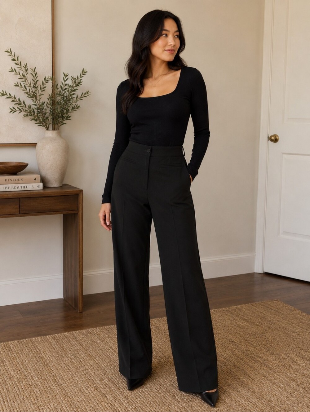 Women's Black Dress Pants